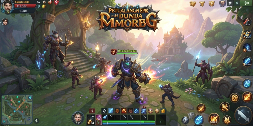 Gameplay <strong>33L</strong> yang menarik dalam dunia MMORPG yang luas.