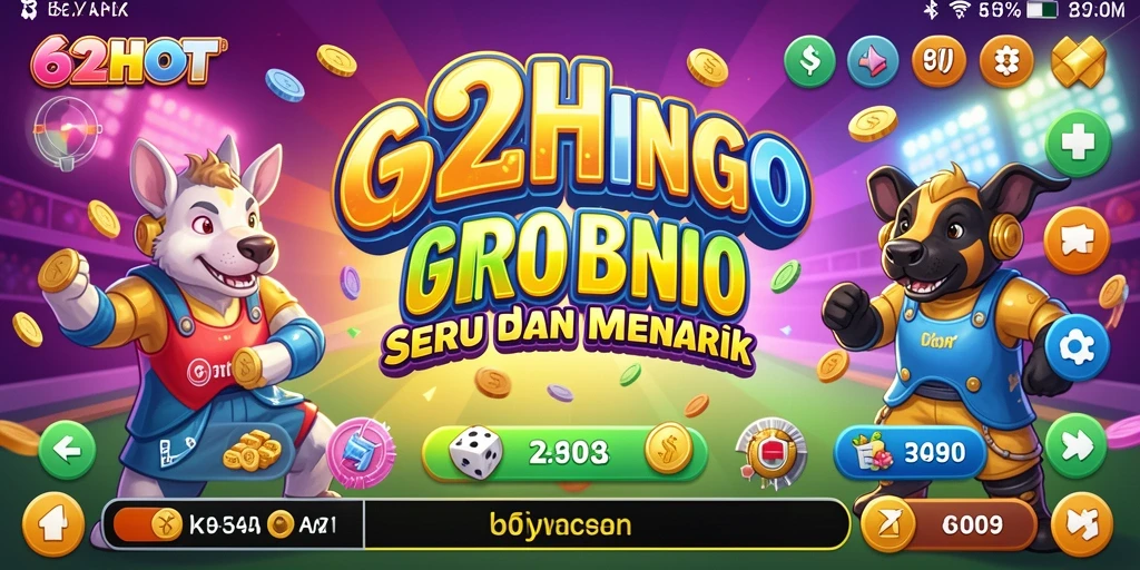 Screenshot gameplay 62HOT yang menunjukkan serunya permainan Bingo.