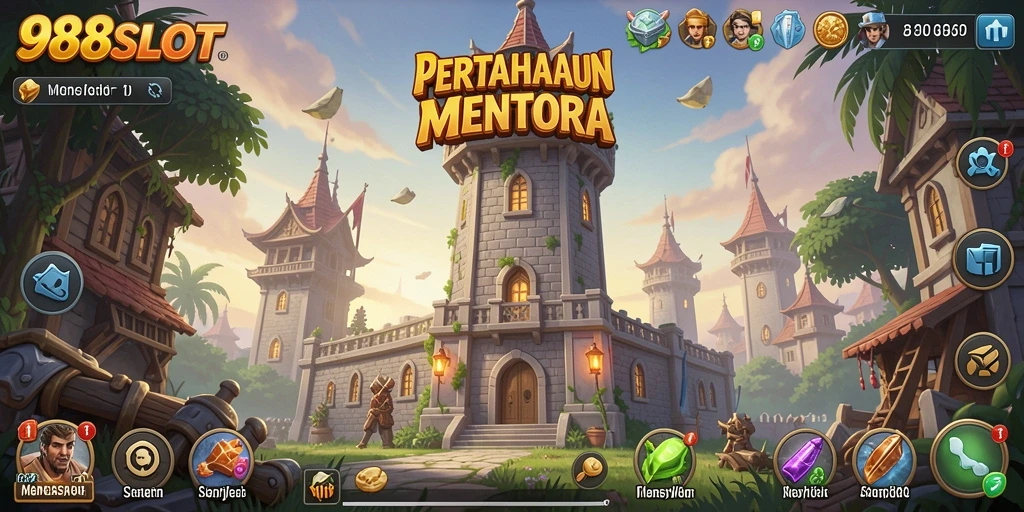 Tampilkan aksi menara pertahanan yang mendebarkan di 988SLOT.