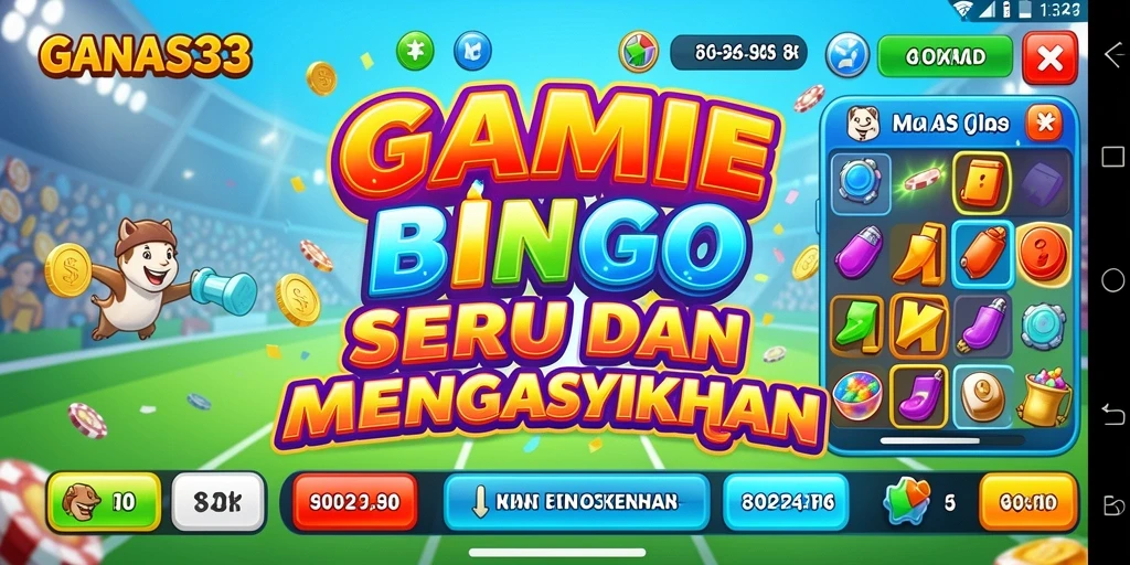 Tampilan gameplay GANAS33 yang seru dan interaktif.