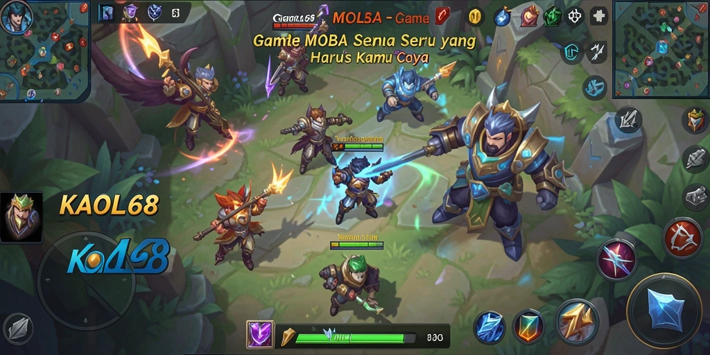 Tampilan gameplay KAOL68 yang mengesankan dan penuh aksi.