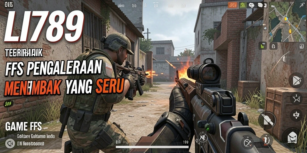Tampilan gameplay LI789 menampilkan aksi menembak yang mendebarkan.