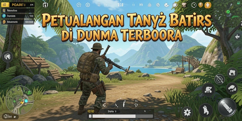 Screenshot gameplay <strong>POA88</strong> yang menampilkan dunia terbuka yang luas dan menakjubkan.