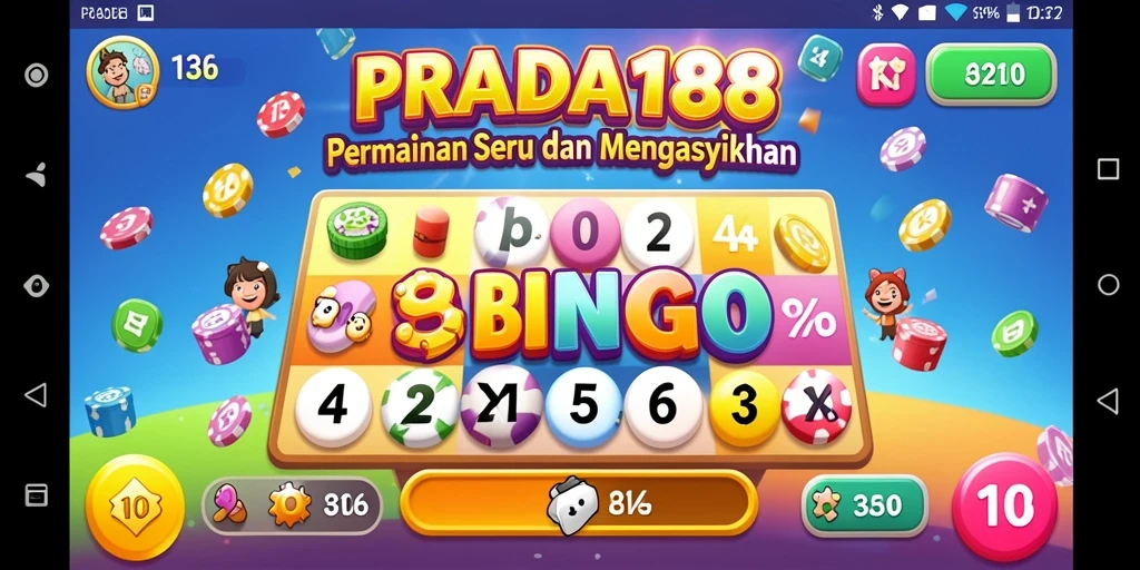 Tampilan gameplay Bingo yang menarik dari PRADA188.