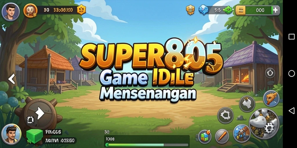 Tampilan gameplay SUPER805 yang menghibur dan menarik.